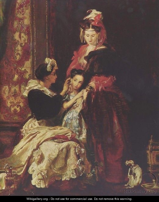 The first earring - Sir David Wilkie