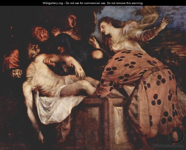 Entombment 3 - Tiziano Vecellio (Titian)