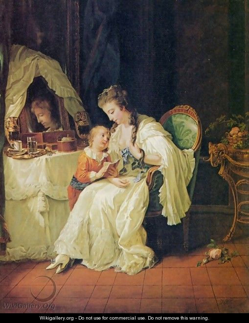 Family scene - Johann Friedrich August Tischbein