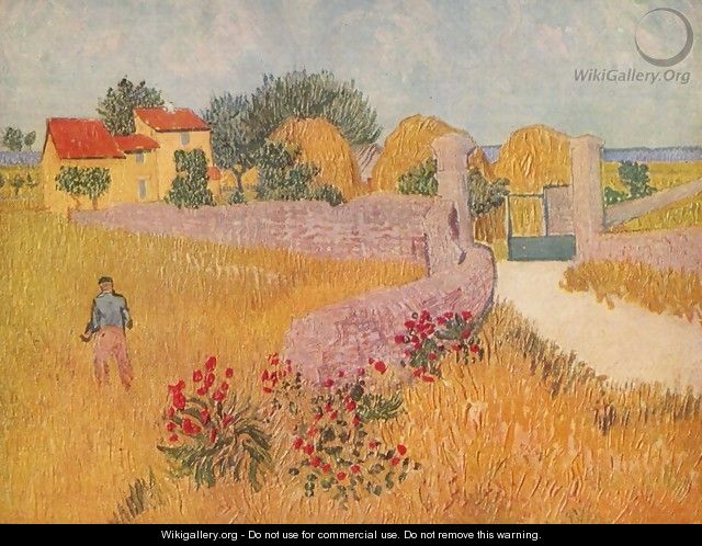 Gateway to the farm - Vincent Van Gogh