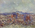 Farmers at work - Vincent Van Gogh