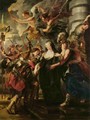 Paintings for Maria de Medici, Queen of France, scene queen escapes from Blois - Peter Paul Rubens