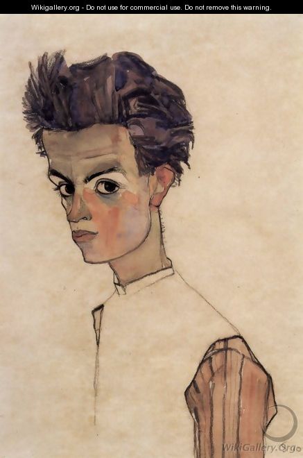 Self Portrait 5 - Egon Schiele