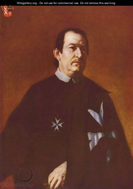 Portrait of Maltese Prior Bernard de Witte - Karel Skreta