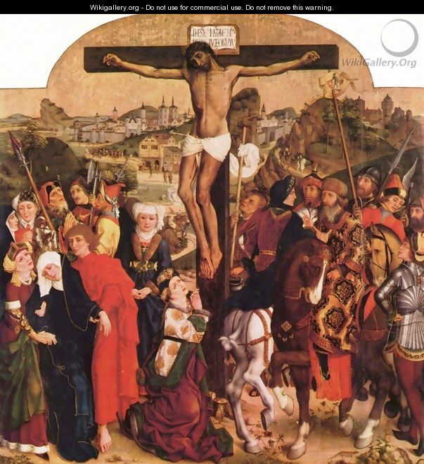Crucifixion - Hans Pleydenwurff