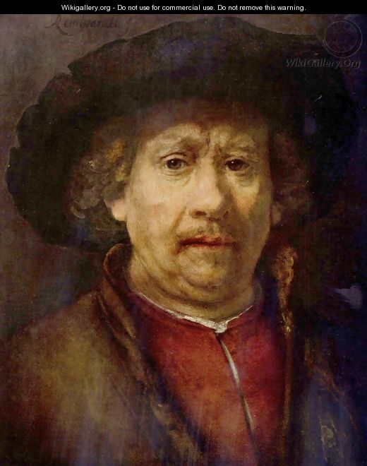 Self Portrait 16 - Rembrandt Van Rijn