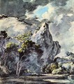 Rocky landscape - Gustav Karl Ludwig Richter