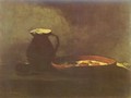 Still life with eggs - Theodule Augustine Ribot
