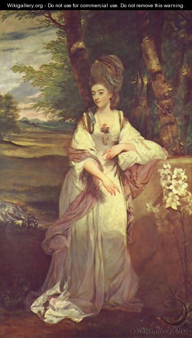 Portrait of Lady Bampfylde - Sir Joshua Reynolds