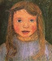 Head of a little girl (Elsbeth) - Paula Modersohn-Becker