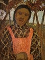 Peasant girl with pink skirt - Paula Modersohn-Becker