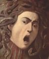 The head of Medusa, Tondo, Detail - Michelangelo Merisi da Caravaggio