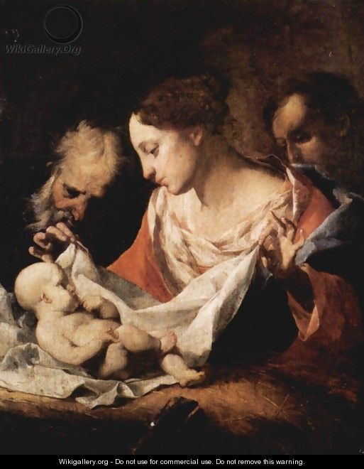 Holy Family - Giuseppe Antonio Petrini