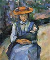 Girl with doll - Paul Cezanne