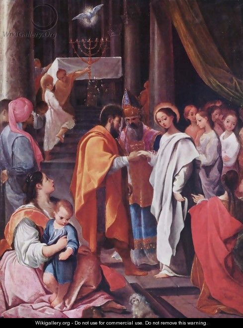 Marriage of Mary - Lodovico Carracci