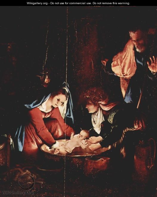 Birth of Jesus Christ - Lorenzo Lotto