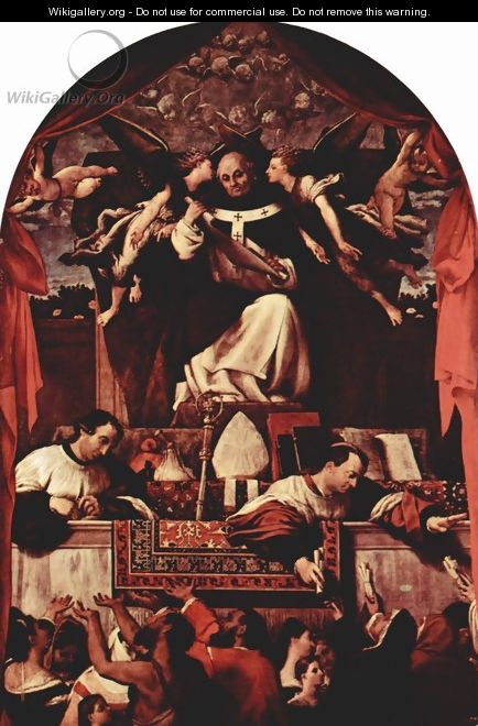 Alms of Saint Anthony - Lorenzo Lotto