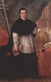Portrait of the Bishop Benedetto Ganassoni - Pietro Longhi