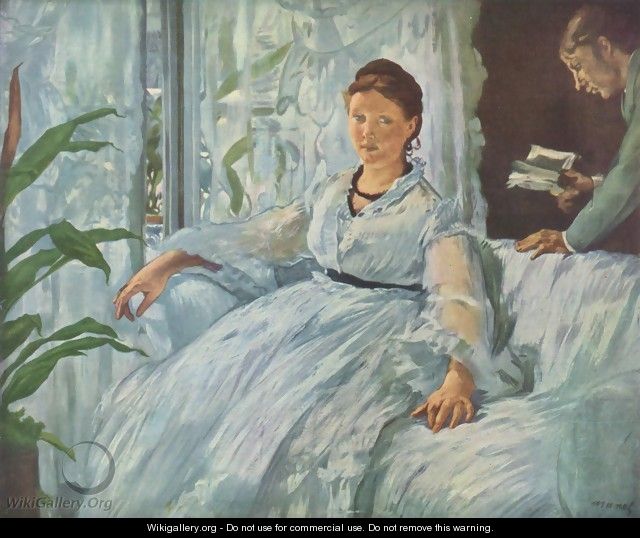 The Reading, La Lecture - Edouard Manet