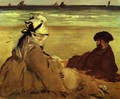 Sur la Plage on the beach - Edouard Manet