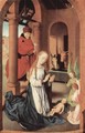 Adoration of the Magi altarpiece, left wing Nativity - Hans Memling