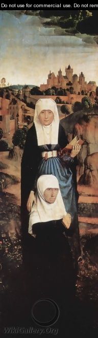 The Founder Praying with Saints - Hans Memling