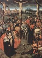 Altar triptych from the Lübeck Cathedral, now in the St. Annen-Museum, middle panel crucifixion - Hans Memling