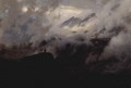 Elbrus in the clouds - Nikolai Aleksandrovich Yaroshenko