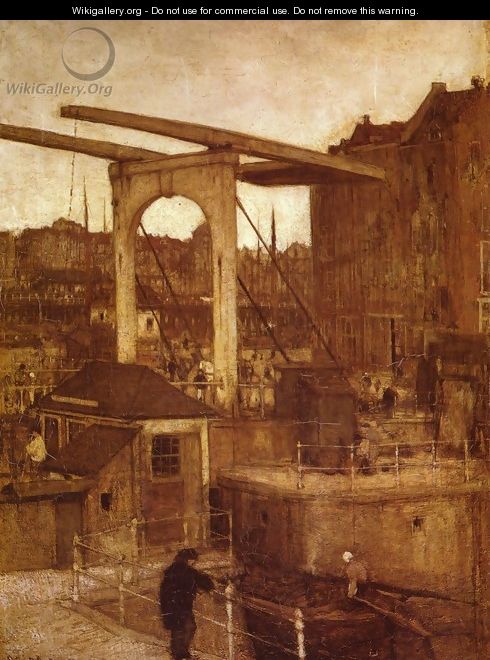 City View (view of Amsterdam) - Jacob Henricus Maris
