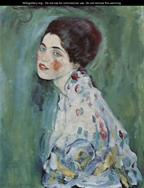 Portrait of a lady 2 - Gustav Klimt