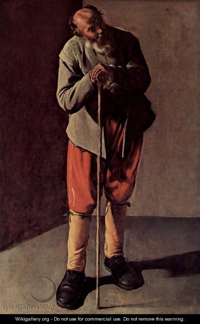 Portrait of an old man - Georges de La Tour