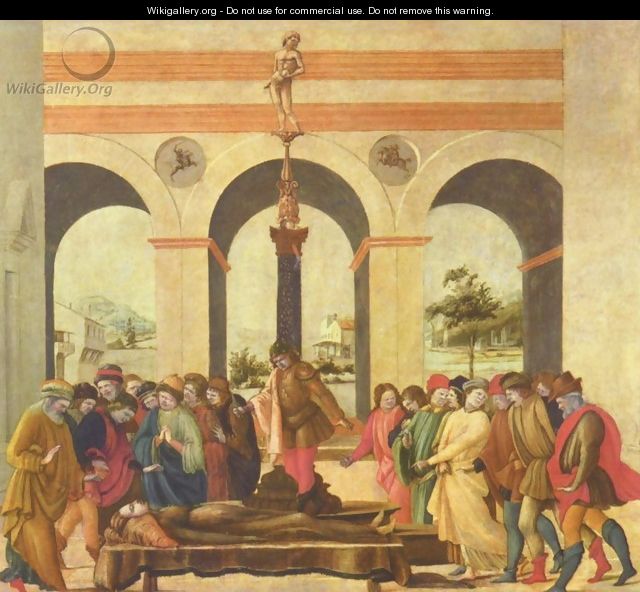 Death of Lucretia - Filippino Lippi
