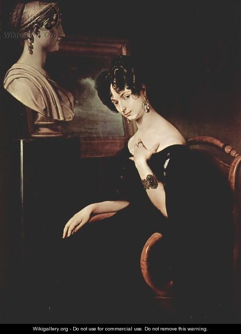 Portrait of Cristina di Belgiojoso-Trivulzio - Francesco Paolo Hayez