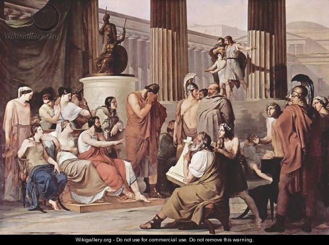 Ulysses at the court of Alcinous - Francesco Paolo Hayez