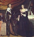 Prince Frederik Hendrik, and his wife Amalia van Solms - Gerrit Van Honthorst