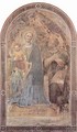 Fresco in the cathedral of Urbino, Scene Madonna, fragment - Gentile Da Fabriano
