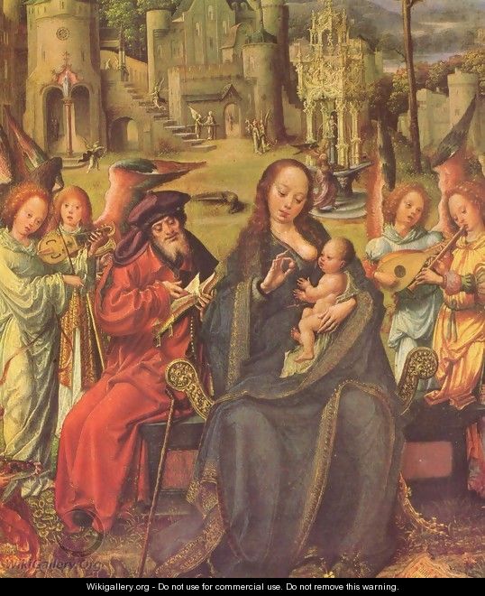 Holy Family - Jan (Mabuse) Gossaert