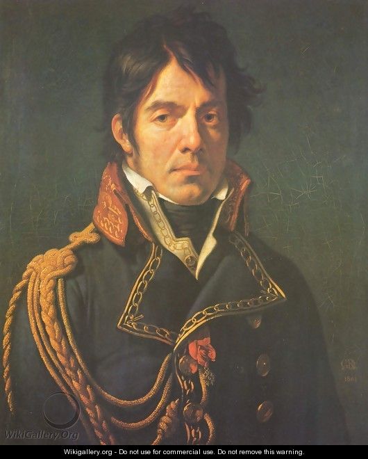 Portrait of Baron Dominique Jean Larrey, surgeon of the first campaign to Egypt - Anne-Louis Girodet De Roussy-Trioson