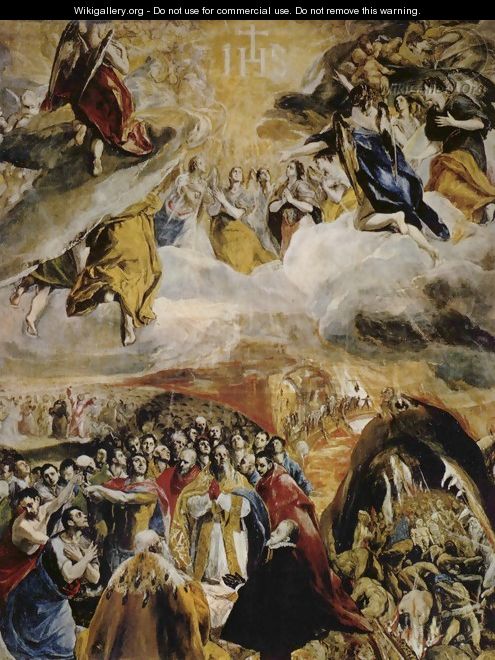 Allegory of the victory at Lepanto - El Greco (Domenikos Theotokopoulos)