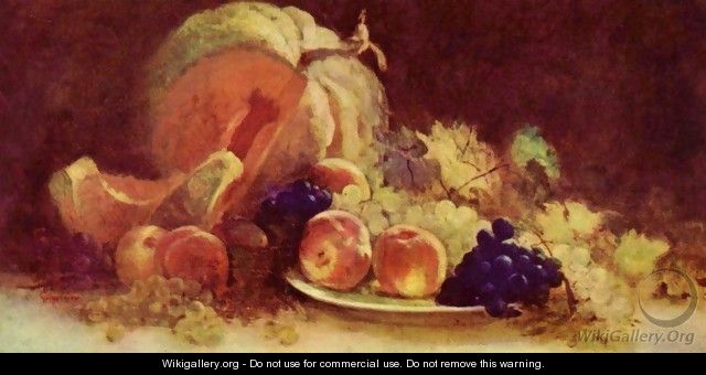 Still life with fruit - Nicolae Grigorescu