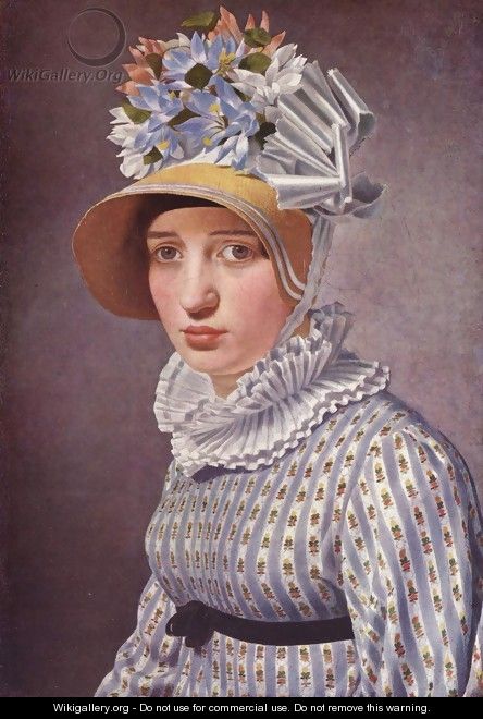 Portrait of Anna Maria Magnani - Christoffer Wilhelm Eckersberg