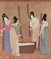 Women preparing silk - Huizong Emperor