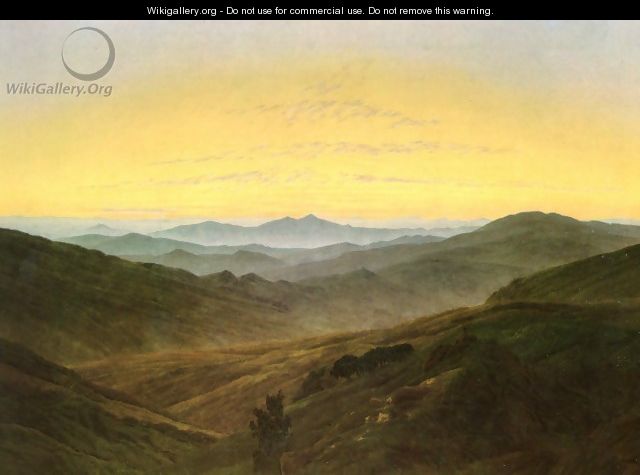 Landscape - Caspar David Friedrich