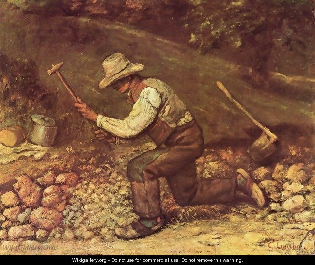 Stonemason - Gustave Courbet