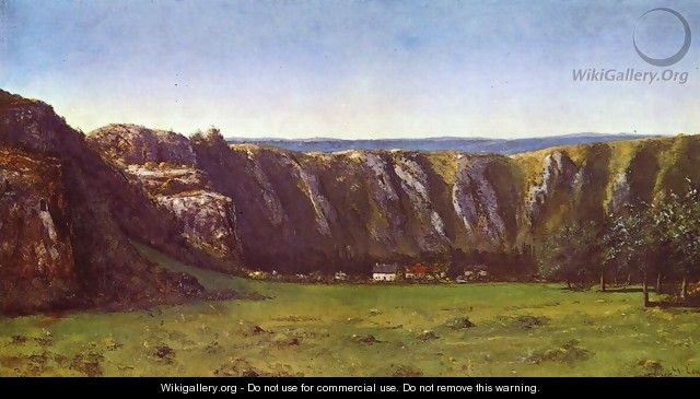 La roche de dix heures - Gustave Courbet