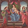 Madonna with Child and two Saints - Lorenzo di Credi