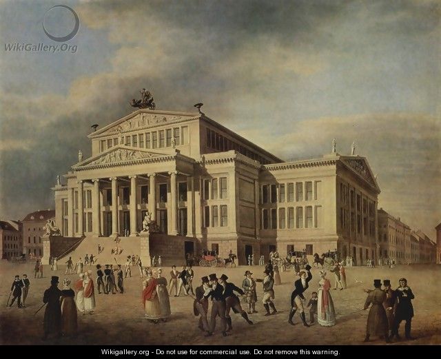 French playhouse at the Gendarmenmarkt in Berlin - German Unknown Masters
