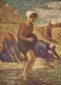 Bathing girl - Honoré Daumier