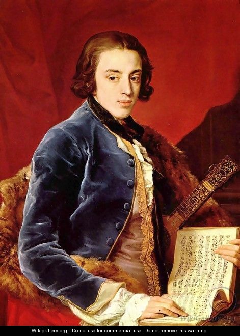 Portrait of John Marquis of Monthermer - Pompeo Gerolamo Batoni