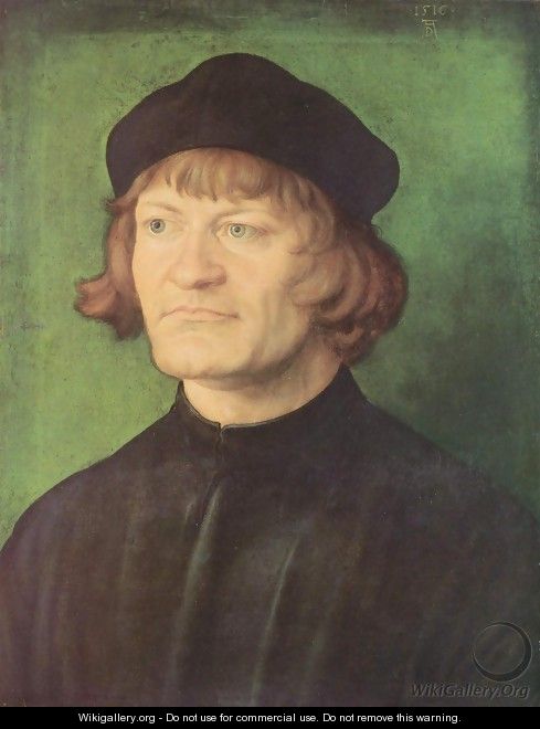 Portrait of a clergyman - Albrecht Durer